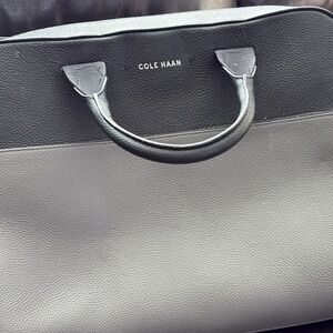 Cole Han leather briefcase/laptop bag